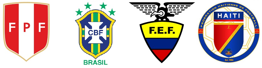 Group B: Peru, Brazil, Ecuador & Haiti