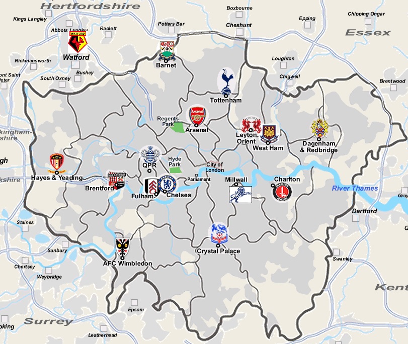 London Premier League Clubs