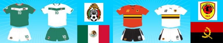 World Cup Kits Mexico Angola