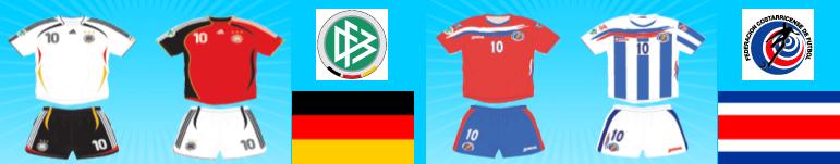 World Cup Kits Germany Costa Rica