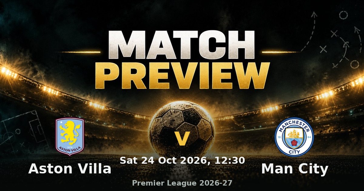 Aston Villa v Man City preview: perfect leaders visit a side with a good record against them