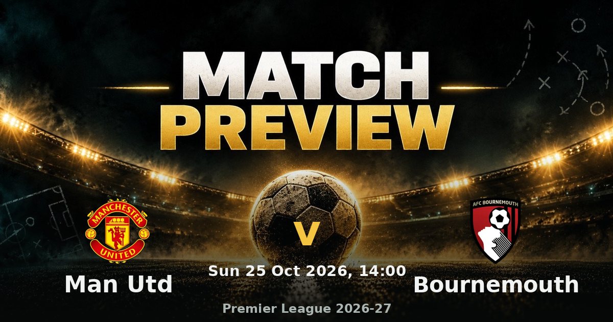 Man Utd v Bournemouth preview: winless hosts meet a side that has not lost to them lately
