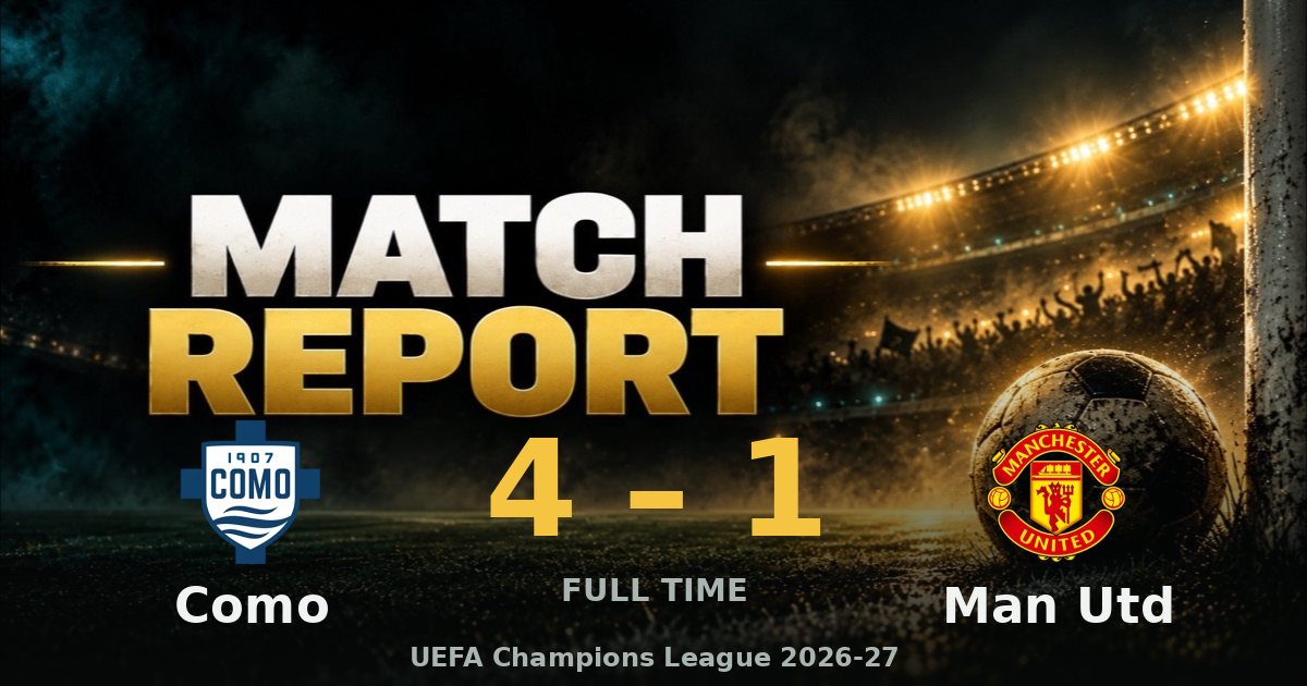 Como v Man Utd preview: two sides level on points meet in Champions League matchday 3