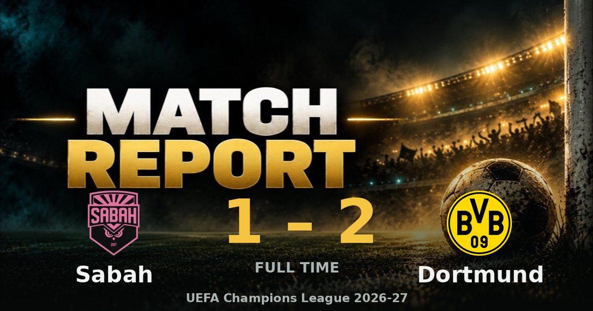 Guirassy double gives Dortmund win at Sabah