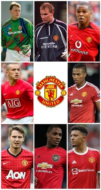 Manchester United Number 25 players