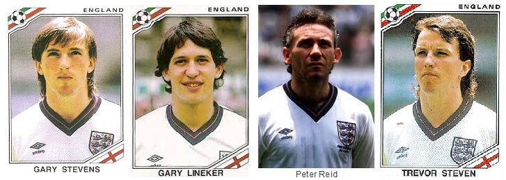 Which four Everton Players were part of England’s 1986 FIFA World Cup Finals Squad? 12 image 131