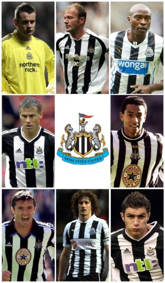 Most Premier League Appearances in Newcastle United