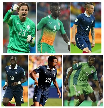 Who were the six Newcastle United players that participated in the 2014 FIFA World Cup Finals? 12 image 157