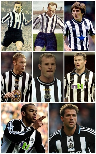 Which England FIFA World Cup Finals Squad players were with Newcastle United at the time? 12 Newcastle United England Players