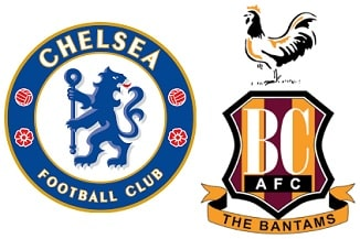 Chelsea and Bradford City