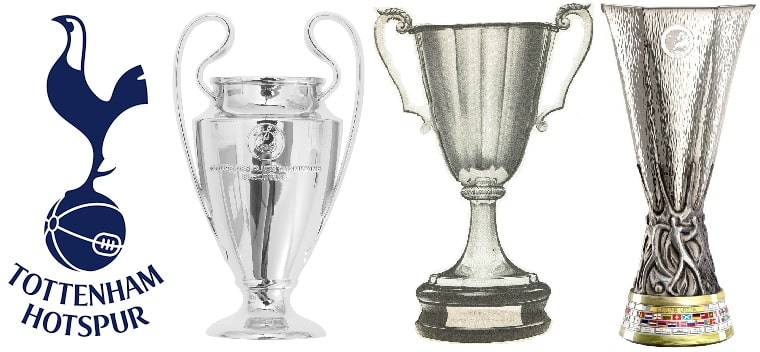 scored 20 or more European Goals for Tottenham Hotspur
