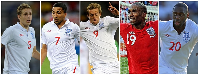 Which five Tottenham Hotspur Players were in England’s 2010 FIFA World Cup Squad in South Africa? 12 image 39