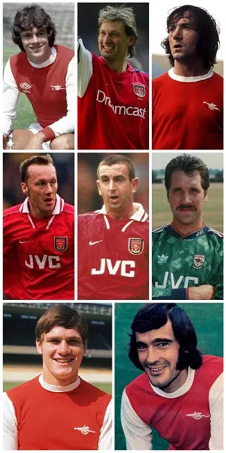 Who are the players with over 500 All-Time League Appearances for Arsenal FC? 13 image 54