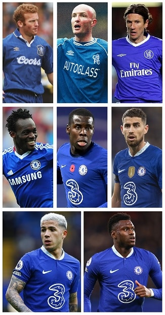 Who were the Players that wore Chelsea’s Number Five Shirt in the Premier League Era? 12 image 6