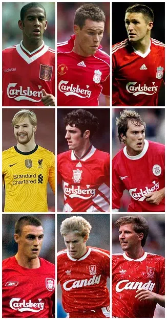 Irishmen who played for Liverpool