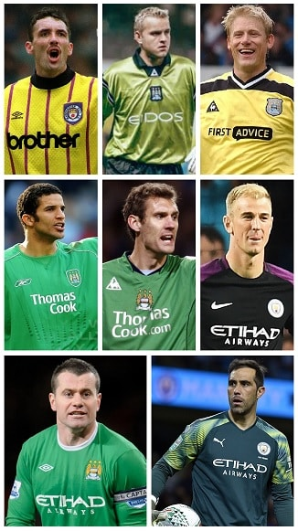 Who were the eight Goalkeepers who wore Manchester City’s Number One Shirt in the Premier League? 13 image 90