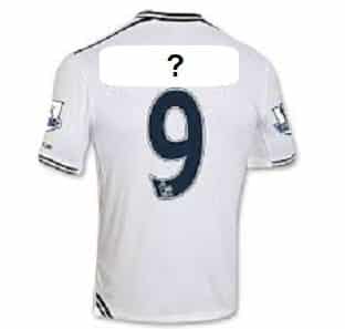 Who wore Tottenham Hotspur Number 9 Shirt in Premier League