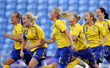 sweden women's soccer team 2016