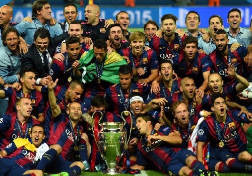 Барселона: победители Лиги чемпионов УЕФА 2014-15