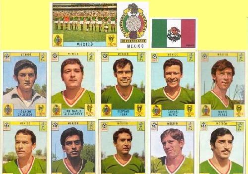 1970 FIFA World Cup Panini Stickers