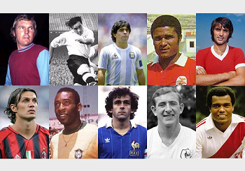 legendarische voetbalspelers