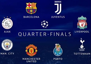 2019 UEFA Champions League &#038; Europa League Quarter Finals, My Football Facts