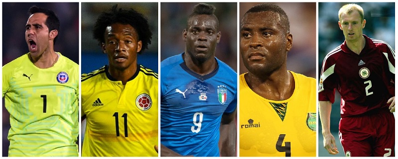 Premier League Winners from Chile, Colombia, Italy, Jamaica and Latvia 