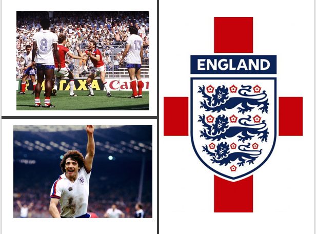 England 1974-1982 Mercer-Greenwood