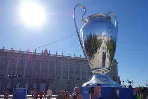 Plaza_del_Oriente_with_decoration_related_to_the_2019_Champions_League_final