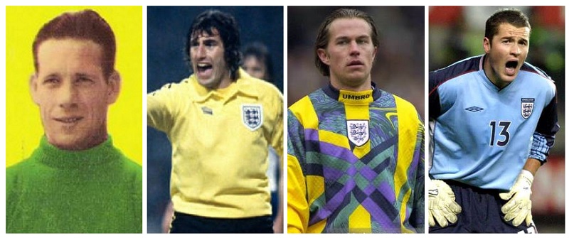 four goalkeepers won England Caps as Tottenham Hotspur Players