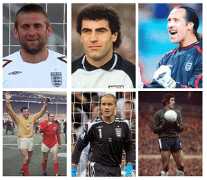 England Goalkeepers Records