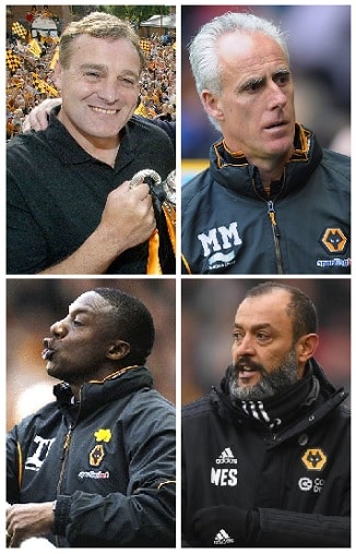 Wolverhampton Wanderers PL Managers