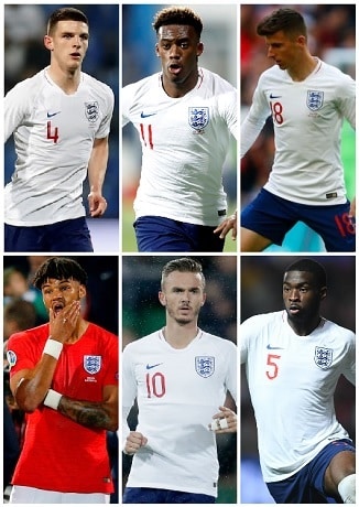 L'Inghilterra debutta nel 2019