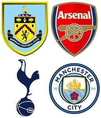 Original Names of Burnley, Arsenal, Tottenham Hotspur & Manchester City