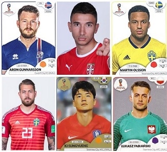 שחקני גביע העולם 2018 עם מועדונים ולשיים