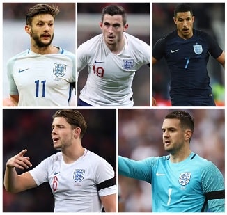 England 2018 World Cup Squad