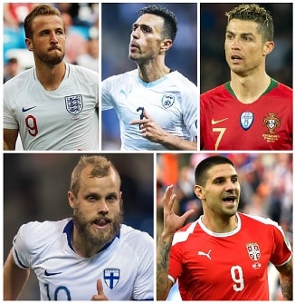 Goleadores de la Clasificación Euro 2020
