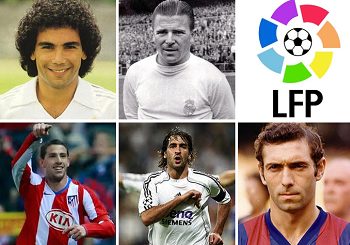 أبطال الدوري الاسباني على الإطلاق