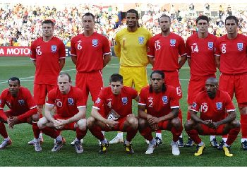 Inglaterra Copa del Mundo 2010