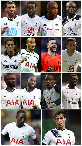 Tottenham Hotspur Franse PL-spelers