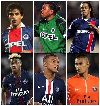 Winnaars Wereldbeker Paris Saint-Germain