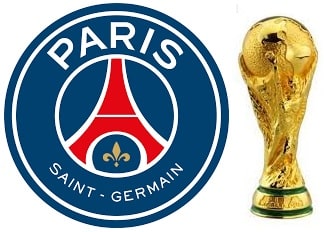 FIFA World Cup Medals while with Paris Saint-Germain