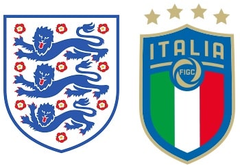 England mot Italia