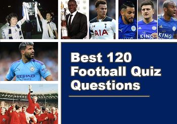 Bedste 120 fodboldquizspørgsmål