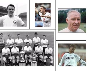 Historische Mannschaftsblätter von Tottenham Hotspur