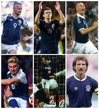 Scottish Goalscorers v England