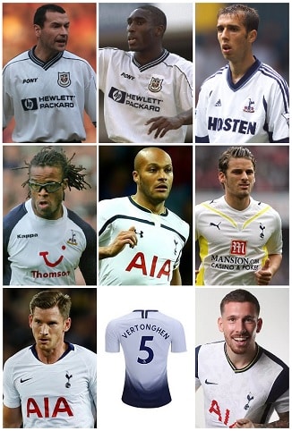 Numero cinque del Tottenham Hotspur