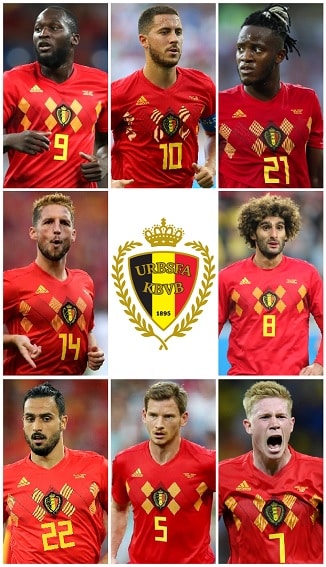 बेल्जियम 2018 विश्व कप गोल करने वाले खिलाड़ी