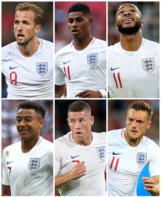 Inglaterra Goles bajo Southgate