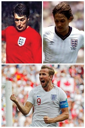 England World Cup Hat-Tricks